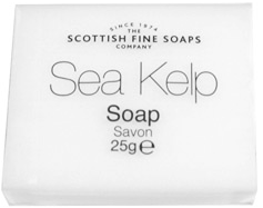 Scottish Fine Soaps Sea Kelp Wrapped Guest Soap 12 - 336 Bars x 25g - UK BUSINESS SUPPLIES