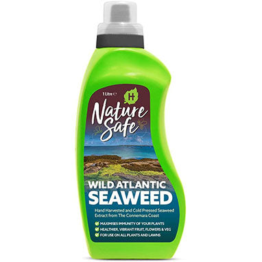 Nature Safe Plant & Lawn Feed Wild Atlantic Seaweed 1 Litre - UK BUSINESS SUPPLIES