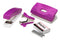 ValueX Stapler Staple Remover and Hole Punch Set Purple - SPSET17 - UK BUSINESS SUPPLIES