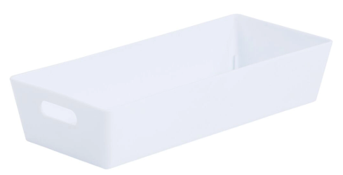 Wham White Rectangular Studio Basket 2.01 1 Litre - UK BUSINESS SUPPLIES