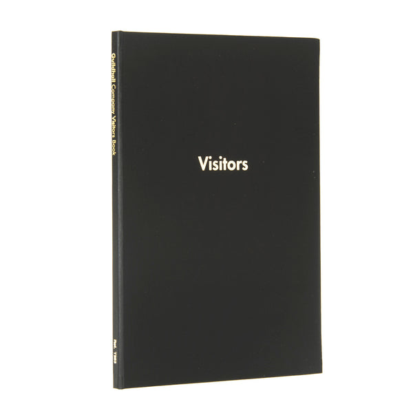 Guildhall Company Visitors Book A4 160 Pages Blue T253Z - UK BUSINESS SUPPLIES