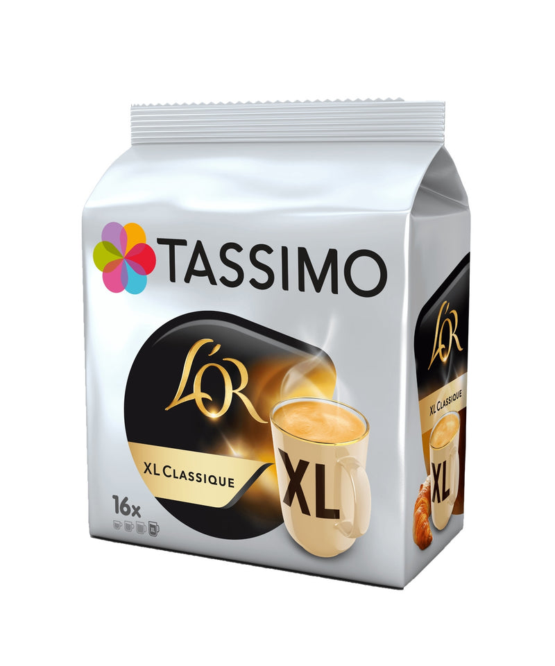 Tassimo L'OR XL Classique Coffee Pods (Pack of 1, Total 16 pods, 16 servings) - UK BUSINESS SUPPLIES