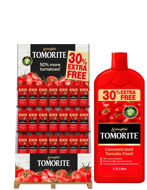 Levington Tomorite With Seaweed Extract 1.0L Plus 30% Extra - UK BUSINESS SUPPLIES