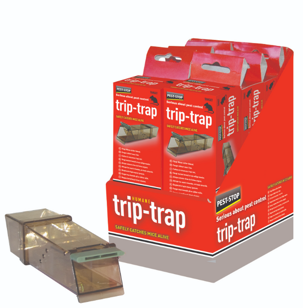 Pest-Stop Systems Trip Trap Humane Live Catch Mouse Traps PRCPSTTB - UK BUSINESS SUPPLIES