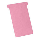 Nobo T-Card Size 4 112 x 180mm Pink (Pack of 100) 2004008 - UK BUSINESS SUPPLIES
