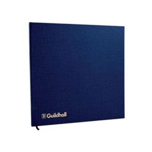 Guildhall Account Book 80 Pages With Petty Cash Columns 298x305mm - UK BUSINESS SUPPLIES