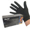 Aurelia Bold Powder Free Medical Grade Nitrile Gloves 100 x Black Medium - UK BUSINESS SUPPLIES