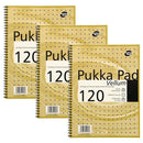Pukka Pads A4 Vellum Wirebound Notebook 80gsm (Pack 3) - UK BUSINESS SUPPLIES