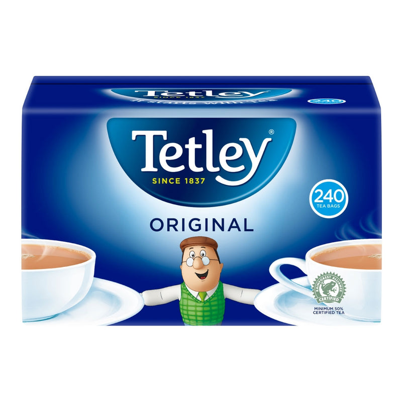 Tetley Softpack 240 x 2-Cup Teabags - UK BUSINESS SUPPLIES