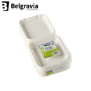 Belgravia Biodegradable Caterpack 8 x 8" Food Boxes Pack 50's - UK BUSINESS SUPPLIES