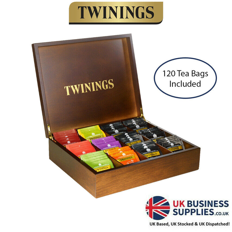 Twinings 12 Compartment Display Box & 1000 Twinings Everyday Sachets (Multi Pack Offer) - UK BUSINESS SUPPLIES