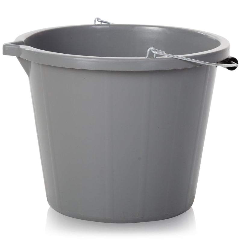 Wham Bam Grey Upcycled Bucket 15 Litre - UK BUSINESS SUPPLIES