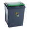 Wham Recycle It Green Bin & Lid 50 Litre - UK BUSINESS SUPPLIES