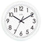 Acctim Abingdon White Wall Clock 25.5cm - UK BUSINESS SUPPLIES