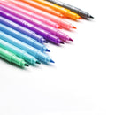 Tombow TwinTone Dual Tip Marker 0.8mm and 0.3mm Line Pastel Assorted Colours (Pack 12) - WS-PK-12P-2 - UK BUSINESS SUPPLIES