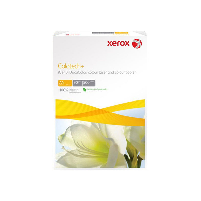 Xerox A4 100g White Colotech Paper 1 Ream (500 Sheets) Pack of 4 - UK BUSINESS SUPPLIES